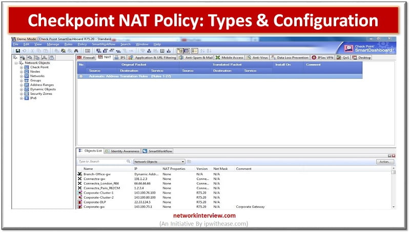 Checkpoint NAT Policy