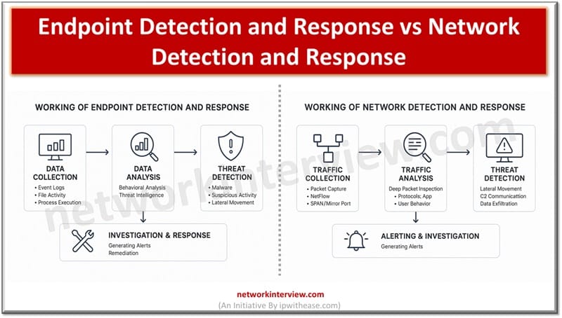 Endpoint Detection and Response vs Network Detection and Response