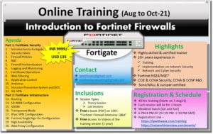 Online Training - Introduction to Fortinet Firewalls