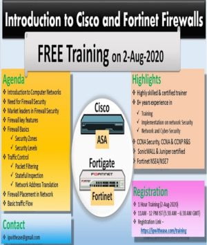 Free Training - Cisco and Fortinet Firewalls
