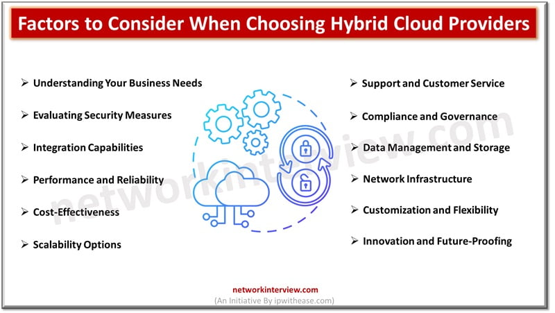Factors to Consider When Choosing Hybrid Cloud Providers