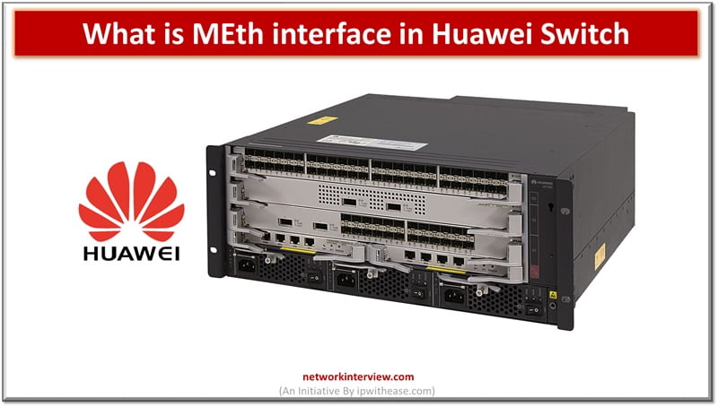 What is MEth interface in Huawei Switch