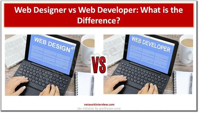 web designer vs web developer