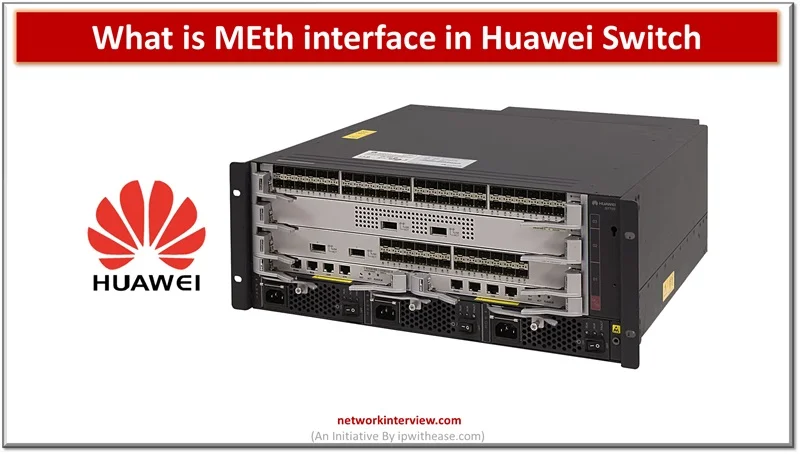 What is MEth interface in Huawei Switch